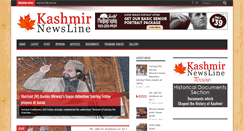 Desktop Screenshot of kashmirnewsline.com